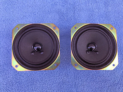 #ad EAH C4526 4quot; Reverse Rolled Surround Speakers Sold as Pair $15.99