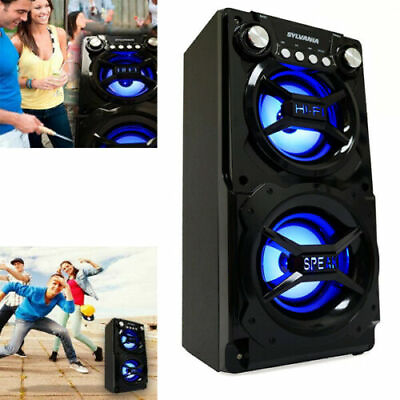 #ad Bluetooth Speaker Big Bass Surround Sound Portable Wireless LED Light Audio USB $56.95