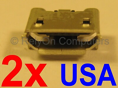 #ad 2 Two OEM Style Micro USB Charging Port for JBL® Bluetooth Speaker Many Models $4.75