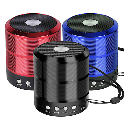 #ad Mini Portable Wireless Bluetooth Speaker Waterproof with Stereo Sound for Home $9.99