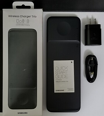#ad SAMSUNG Wireless Charger Trio Qi Compatible Charge up to 3 Device $25.00