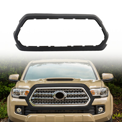 #ad Front Bumper Upper Grill Outer Shell Frame Surround For 2016 2022 Toyota Tacoma $104.27