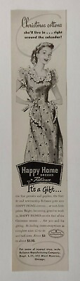 #ad 1947 Reliance Happy Home Dresses Advertisement Chicago Illinois $16.00