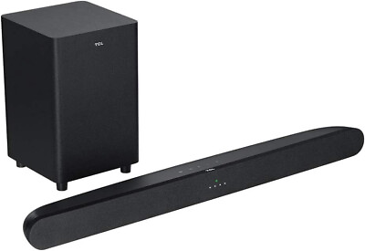 #ad TCL Alto 6 2.1 Channel Dolby Audio Sound Bar with Wireless Subwoofer Bluetooth $199.98