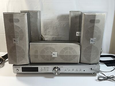#ad Sharp 1 Bit Technology Surround Sound System 5 Speakers And Sub No Remote Works $170.00