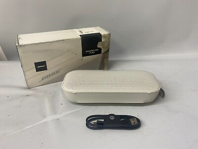 #ad Bose SoundLink Flex Portable Waterproof Bluetooth Speaker WHITE*NEW Box Dmg. $112.99