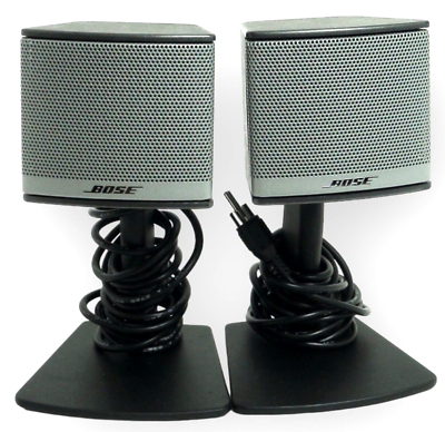 #ad Set of 2 BOSE Companion 3 Series II Multimedia Computer Satellite Speakers $34.99