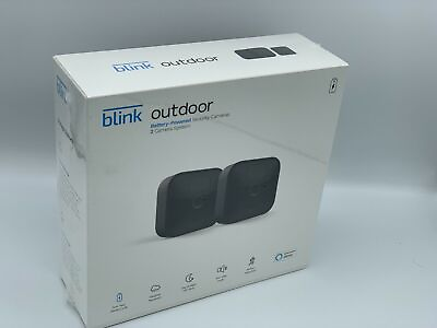 #ad Blink Outdoor Wireless Water Resistant Security Cameras System 2 camera kit $119.00