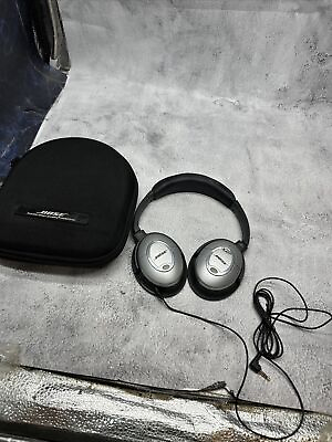 #ad Bose Quiet Comfort 2 QC 2 Acoustic Noise Cancelling Headphones *needs Cuffs* F $41.75