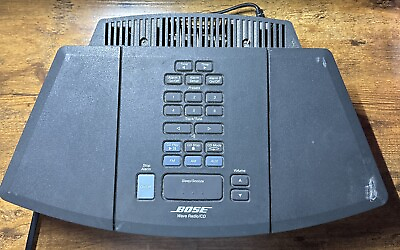 #ad Bose AWRC 1G Wave Radio CD Player Black No Remote Read Before Buy Please $90.00