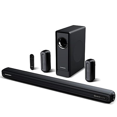 #ad 5.1 Ch Surround Sound Bar System With Dolby Audio Sound Bars Wireless Subwoo $471.89