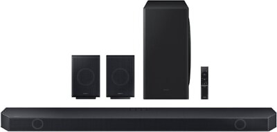 #ad Samsung Q Series 9.1.4ch Wireless True Dolby Atmos Soundbar HW Q930C Black $766.09