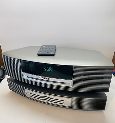 #ad Bose Wave Music System CD Player AM FM Radio with Bose w remote amp; CD Changer $300.00