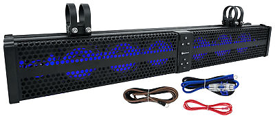 #ad Rockville XBAR 32 32quot; ATV UTV Soundbar Bluetooth Speaker System w LED Wire Kit $299.95