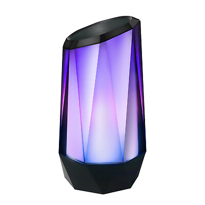 #ad Portable Wireless Bluetooth Speakers LED Lights Loud Powerful Sound TF Card Slot $9.99