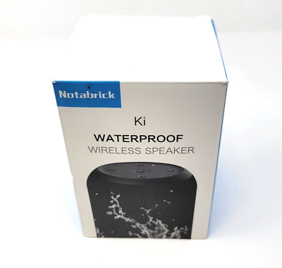 #ad NOTABRICK Bluetooth Speakers Portable Wireless w 15W Stereo Sound Active Bass $19.87