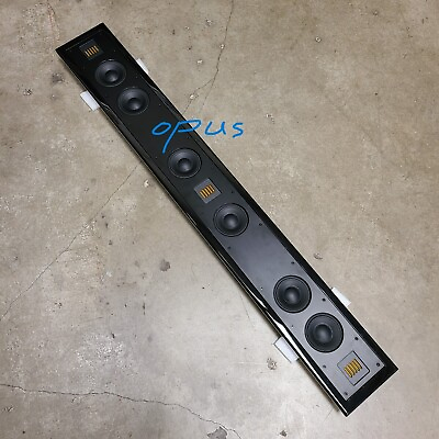 #ad MartinLogan Motion SLM X3 Passive Soundbar Speaker Black Used No Box $480.00