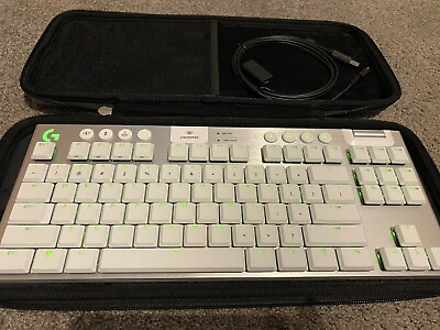 #ad Logitech G915 TKL Wireless Gaming Tactile Keyboard US International White $129.99