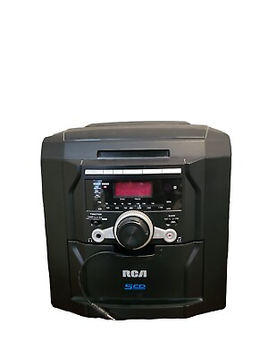 #ad RCA HOME STEREO SYSTEM 2 AVC MULTI MEDIA speakers 5CD capacity $70.00