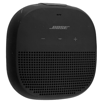 #ad Bose SoundLink Micro Portable Speaker System Black WORKS GREAT $59.99