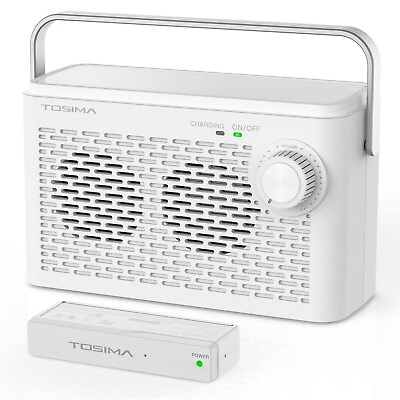 #ad Tosima TV 8000W Wireless TV Speakers for Hard of Hearing Portable TV Soundbo... $156.49