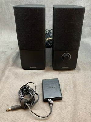 #ad Bose Companion 2 Series III Multimedia Speakers Tested amp; Working C $69.99