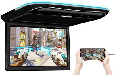 #ad 11.6 Inch Car Overhead Roof Mounted Monitor Screen Ultra Thin Flip down TV for C $234.99