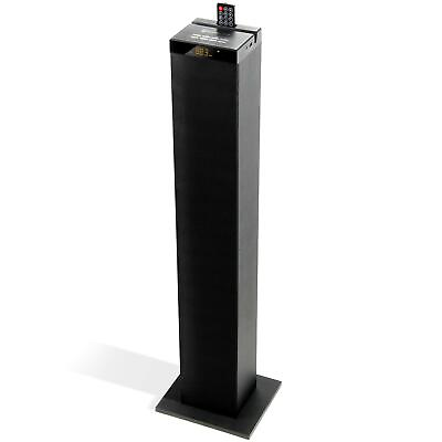 #ad Bluetooth Tower Speaker with Subwoofer Built in Floorstanding Home Speaker ... $176.53