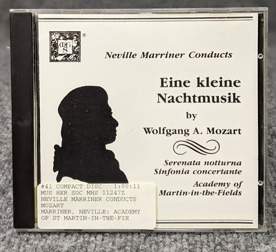 #ad Wolfgang A. Mozart Academy Of St. Martin In The Fields Neville Marriner CD $6.99