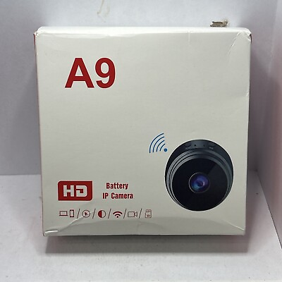 #ad A9 Mini Camera Wifi 1080P HD IP Camera Wireless With Night Vision $7.25
