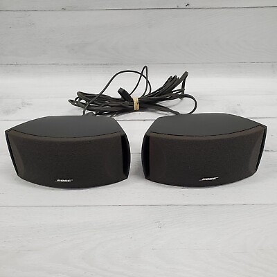 #ad BOSE Acoustimass 3 2 1 Satellite Home Theater Speakers With Cables $55.00