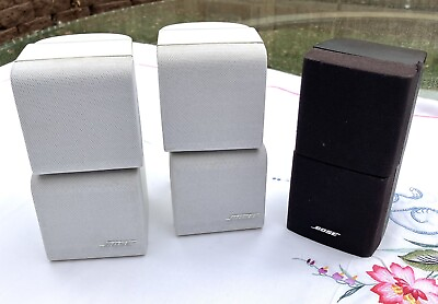 #ad Bundle of 3 Bose Double Cube Speakers $60.00