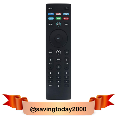 #ad Universal Remote Control XRT140 fit for Vizio Smart TV $7.79