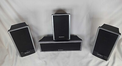 #ad Sony 5.1 Home Theater Surround Sound Speakers SS TS80 SS TS81 SS CT80 1 Missing $29.71