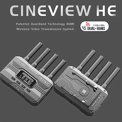 #ad ACCSOON CineView HE 1200ft Dual Band 2.4GHz 5GHz Wireless Transmission System $469.00