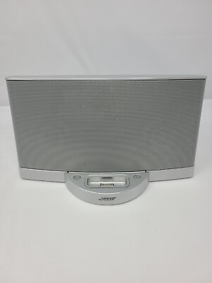 #ad Bose SoundDock Series II silver FOR PARTS $29.95