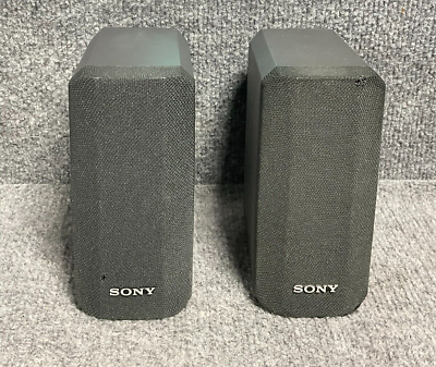 #ad Sony Surround Sound Speakers Pair SS V230 For Home Theater In Black Color $40.00