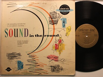 #ad Tom Mercein Lp Sound In The Round On Concert Disc Vg To Nm Vg 5In Split O $13.99