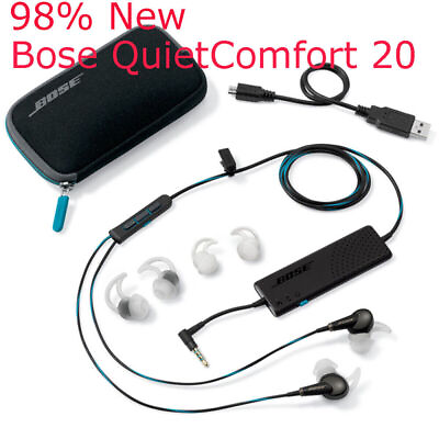 #ad Bose QuietComfort 20 QC20 Earbuds Noise Cancelling Headpone Bose For Android iOS $79.98