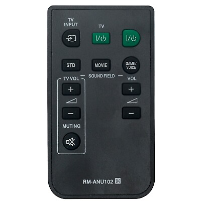#ad RM ANU102 Replace Remote Control for Sony Sound Bar SA 32SE1 SA 40SE1 SA 46SE1 $8.26