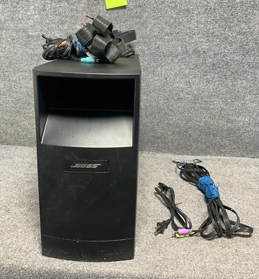 #ad BOSE Acoustimass 6 Series III Home Entertainment Subwoofer in Black With Cable $150.00