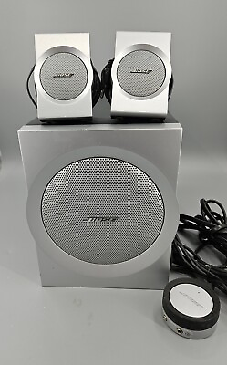 #ad #ad BOSE Companion 3 Series 1 Multimedia Speaker System Set Deep Bass amp; Bose Sound $98.10