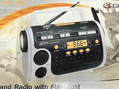 #ad Weather Band Radio With Flashlight AM FM Radio Siren $17.50