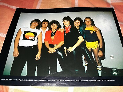 #ad Eric Martin Band A4 magazine size poster GBP 8.00