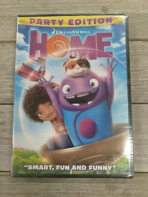 #ad Home NEW SEALED DVD 2015 Party Edition Dreamworks Animation Family $6.75