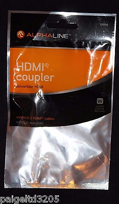 #ad Alphaline HDMI Coupler 10908 $6.29