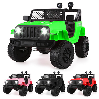 #ad Kids Ride On Car Jeep Truck 12V Electric with Remote Control amp; MP3 for Kids $155.99