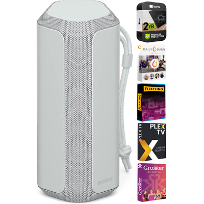 #ad Sony X Series Portable Wireless Speaker Gray Streaming and Extended Warranty $98.00