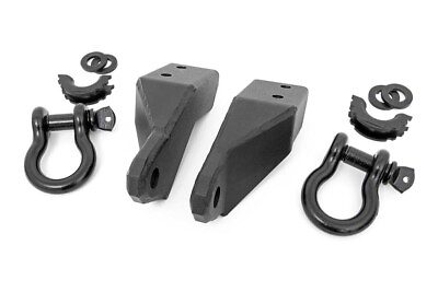 #ad Rough Country For Toyota Tow Hook to Shackle Kit w D Rings 07 20 Tundra RS153 $89.95
