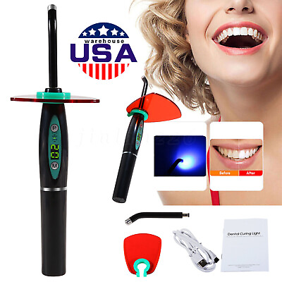 #ad Dental Wireless Cordless LED Cure Curing Light Lamp 2200mAh for Dentist UV NEW $25.90